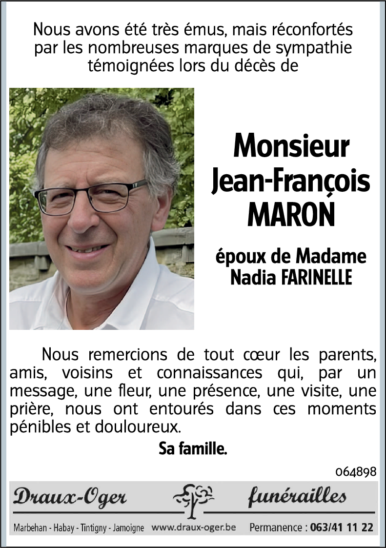 Jean-François MARON