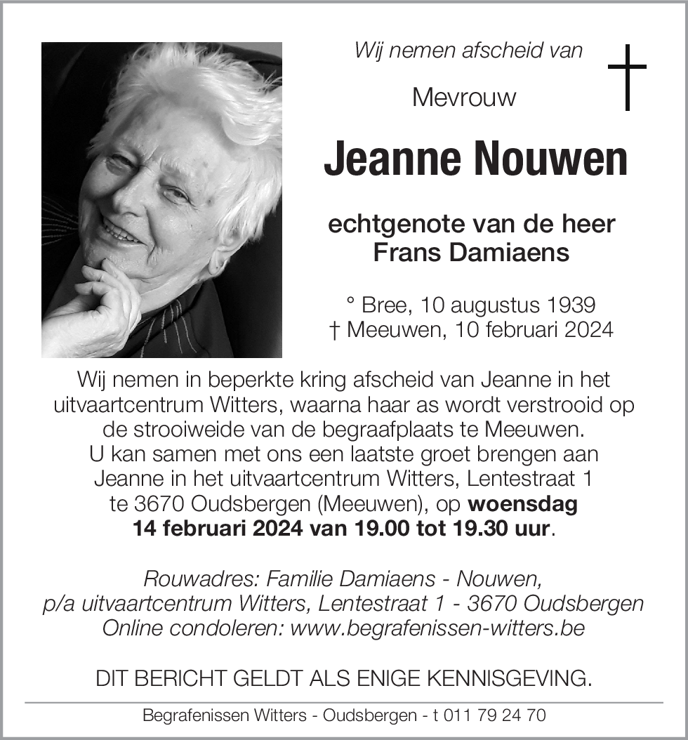 Jeanne Nouwen