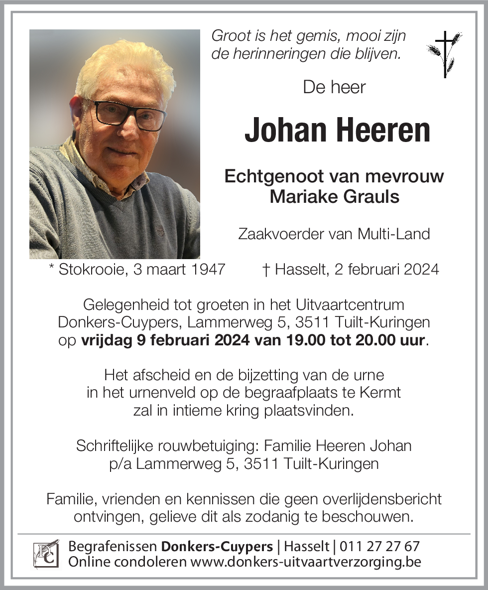 Johan Heeren