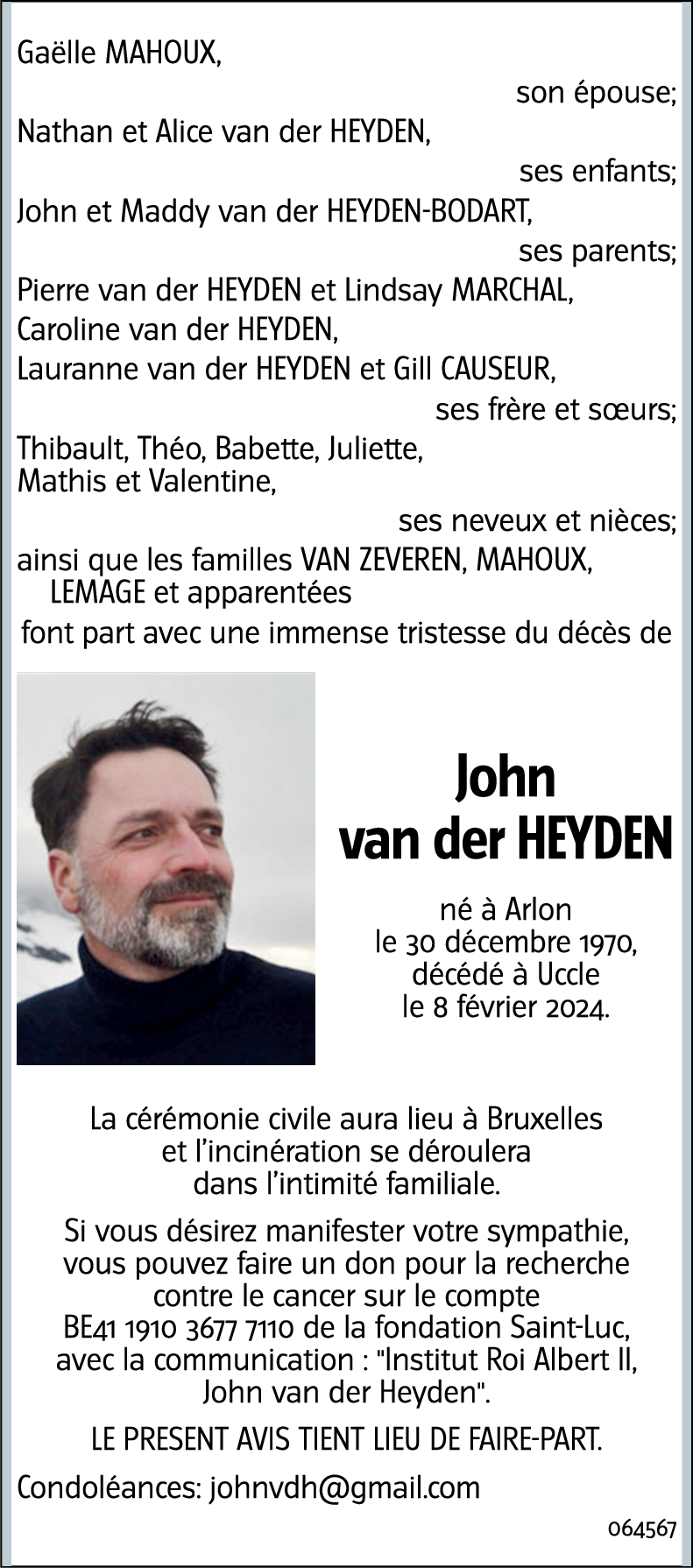 John van der Heyden