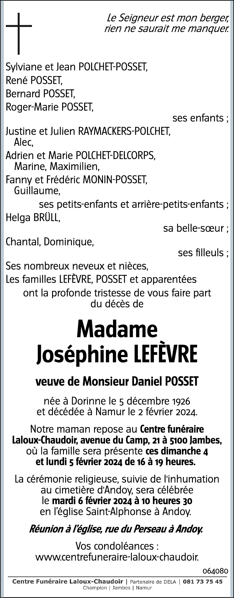 Joséphine LEFÈVRE