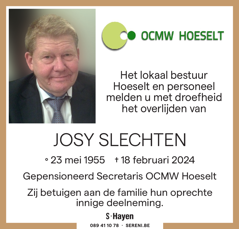 Josy SLECHTEN