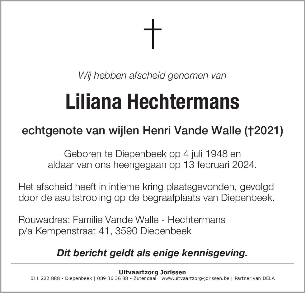 Liliana Hechtermans