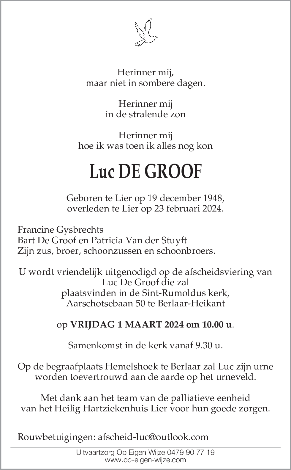 Luc De Groof