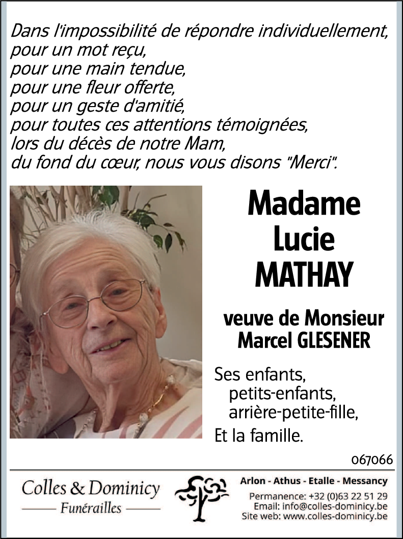 Lucie MATHAY
