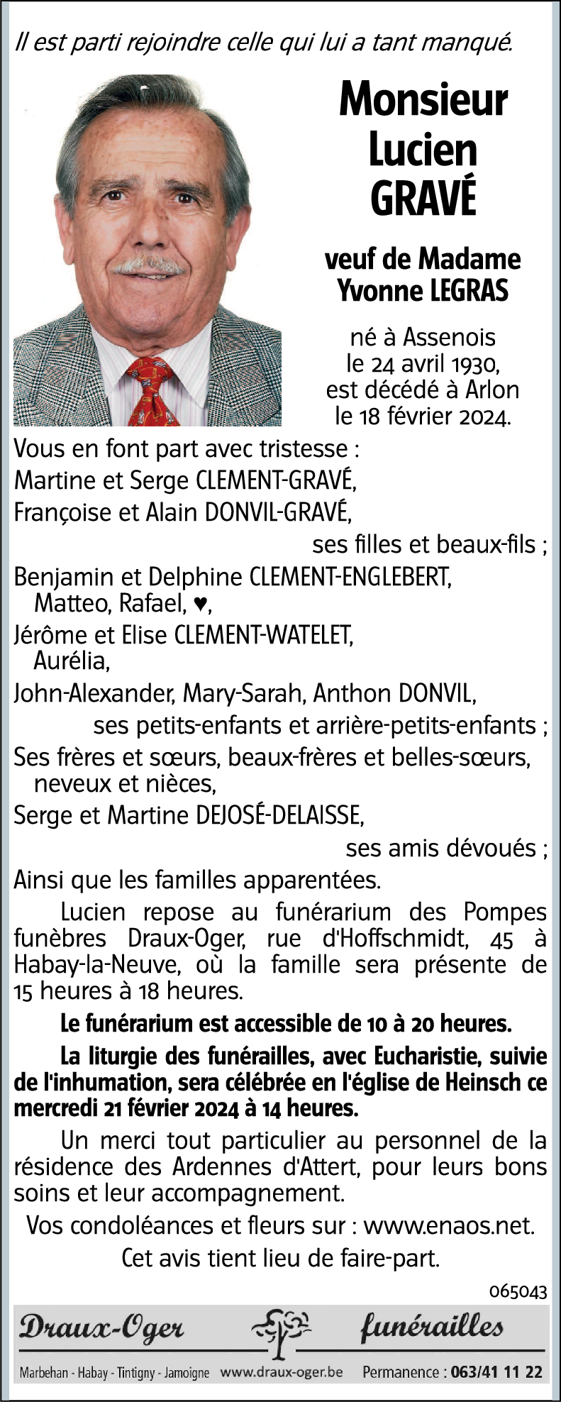 Lucien GRAVE