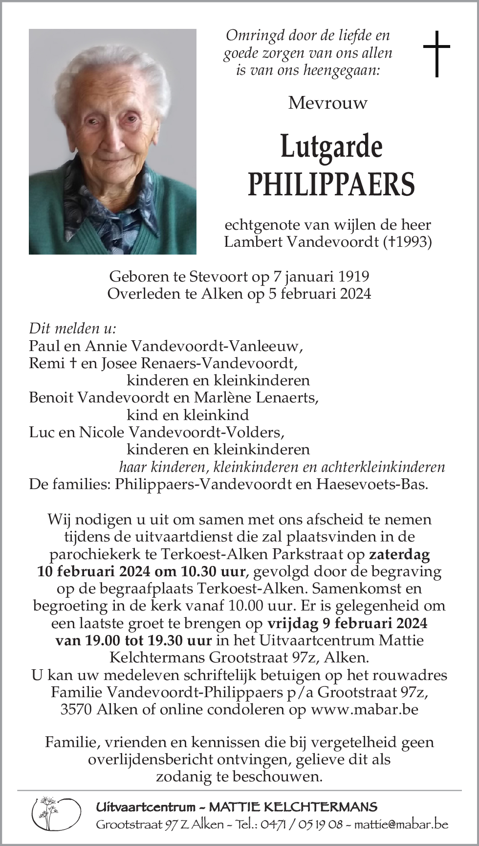 Lutgarde Philippaers