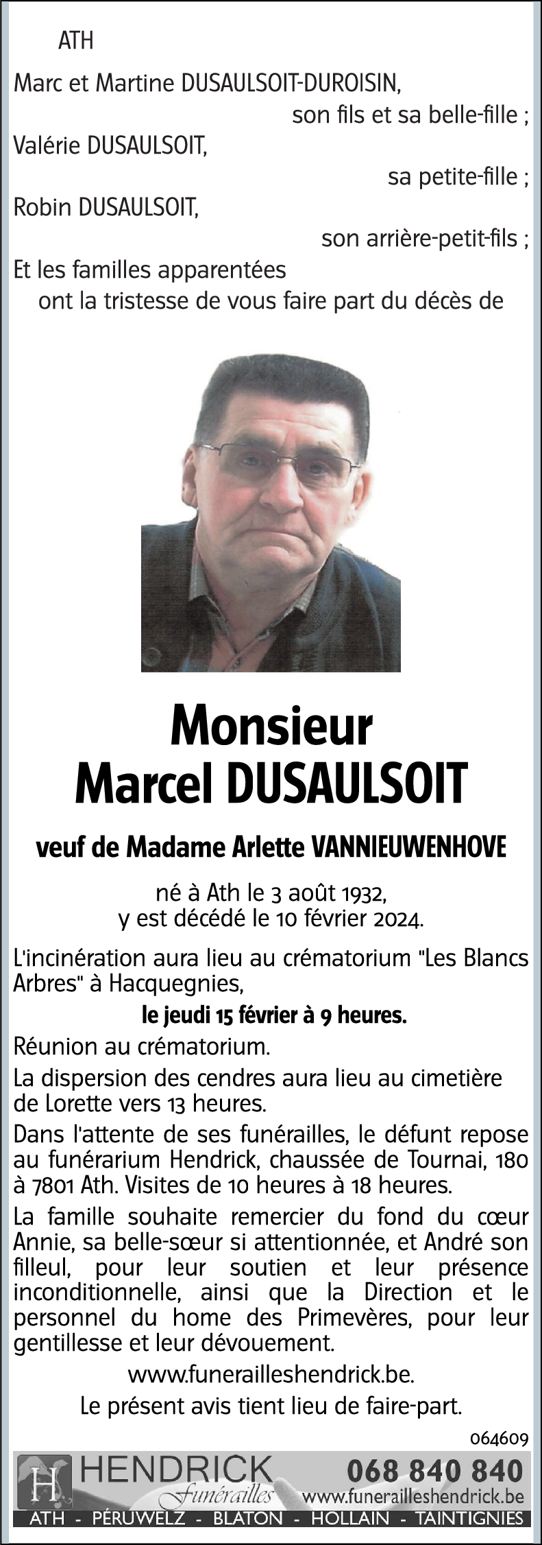 Marcel DUSAULSOIT