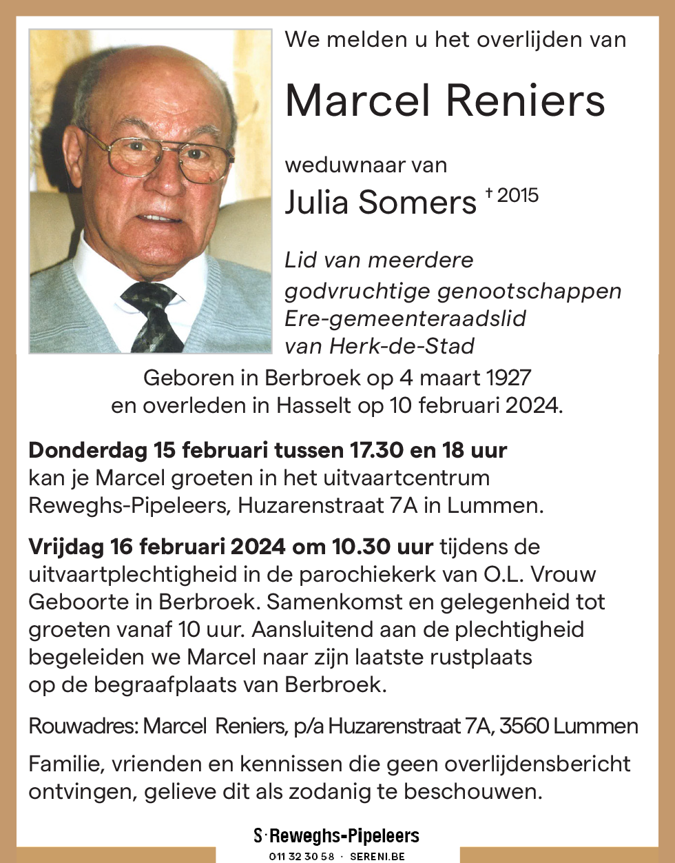 Marcel Reniers