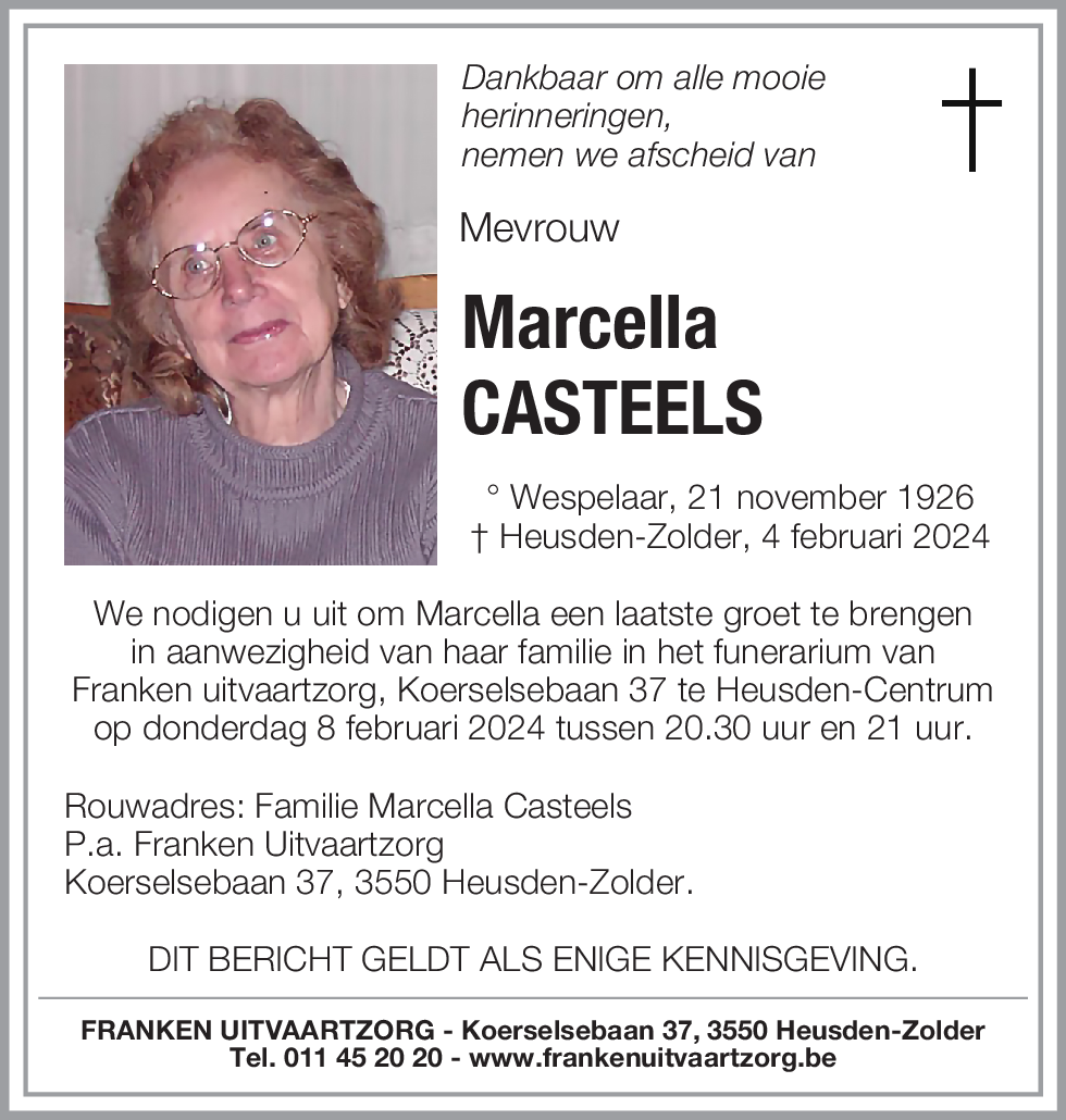 Marcella Casteels