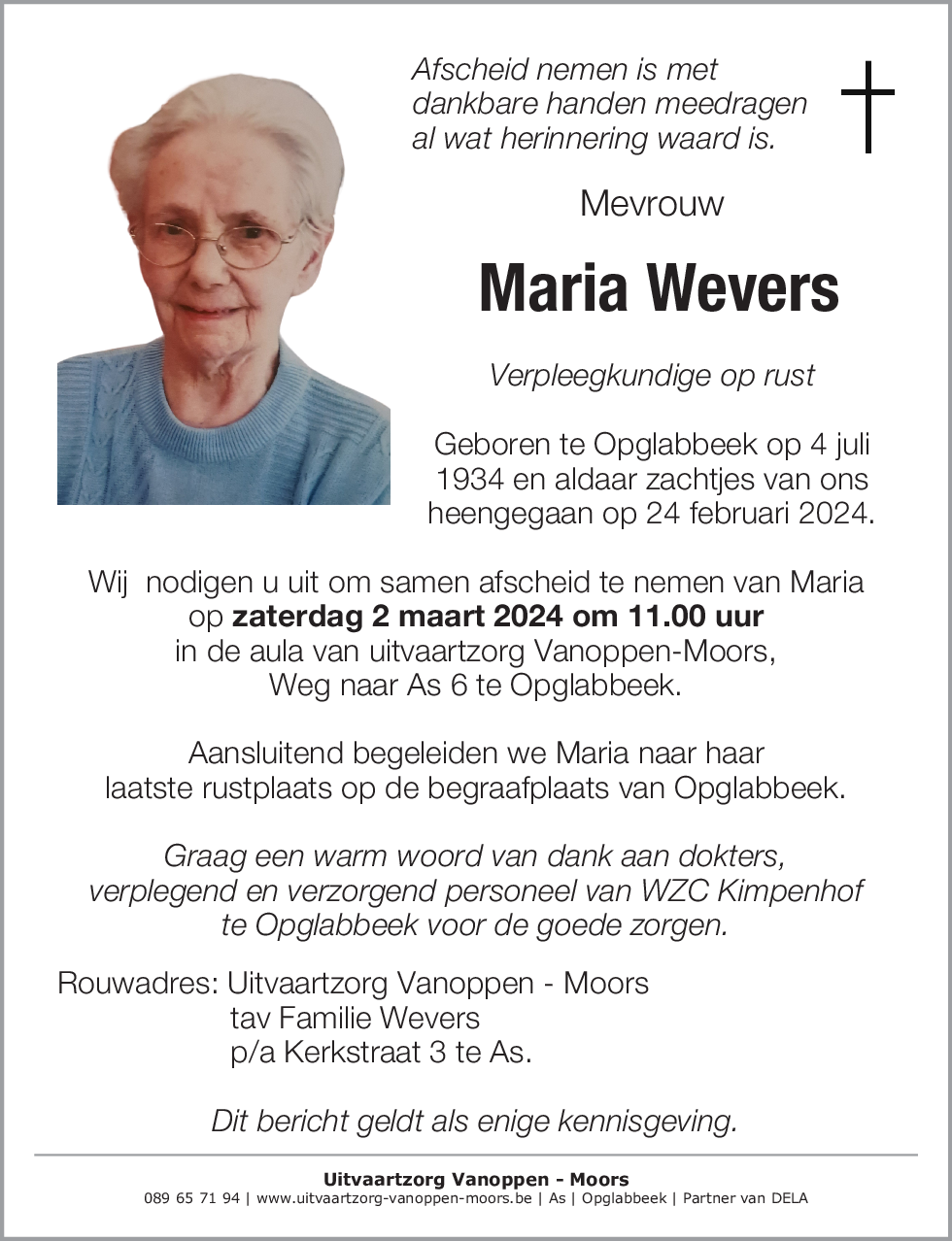 Maria Wevers