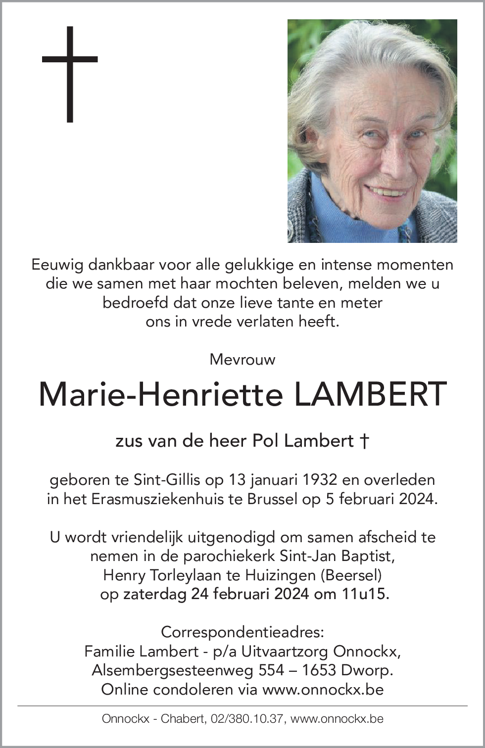 Marie-Henriette Lambert