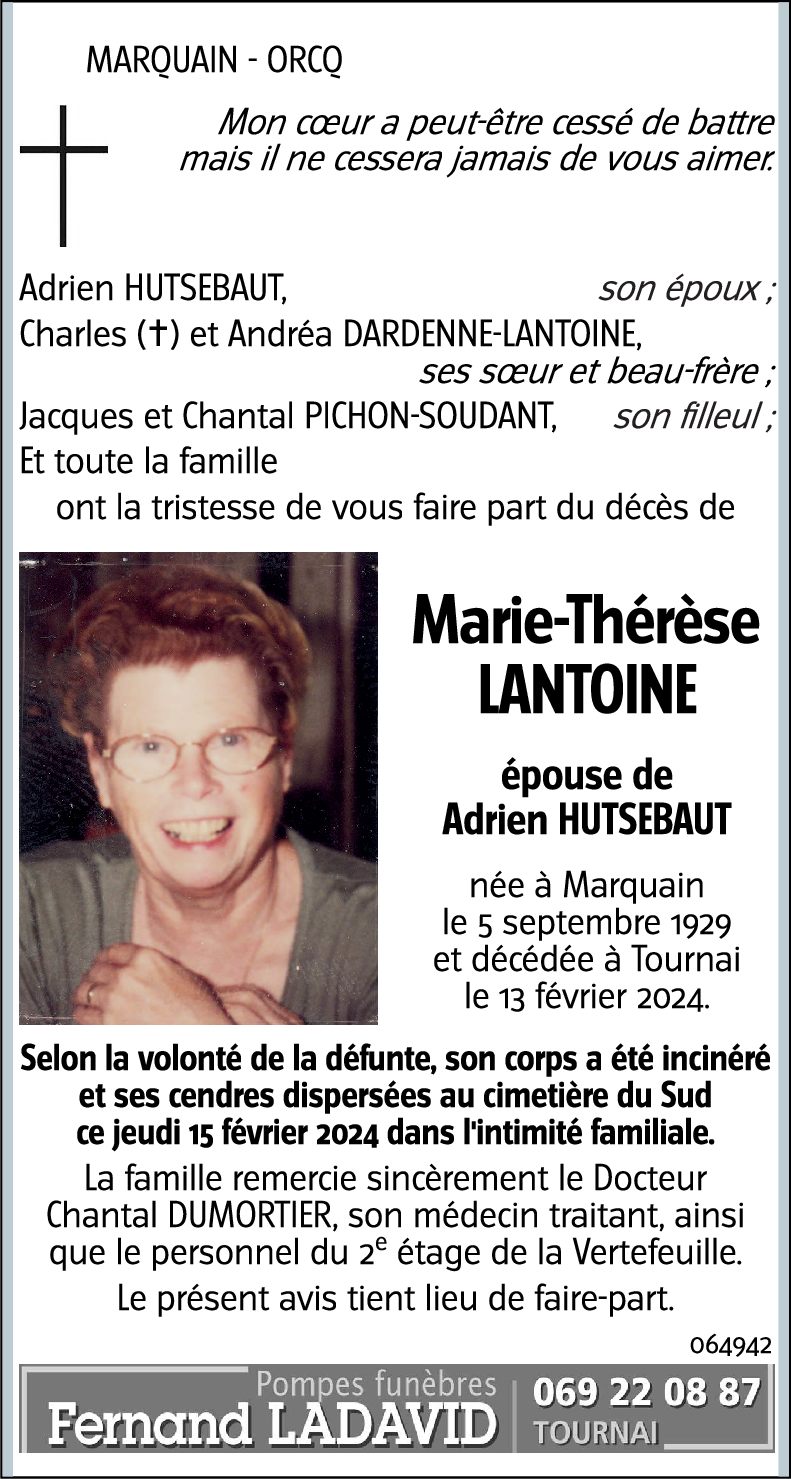 Marie LANTOINE