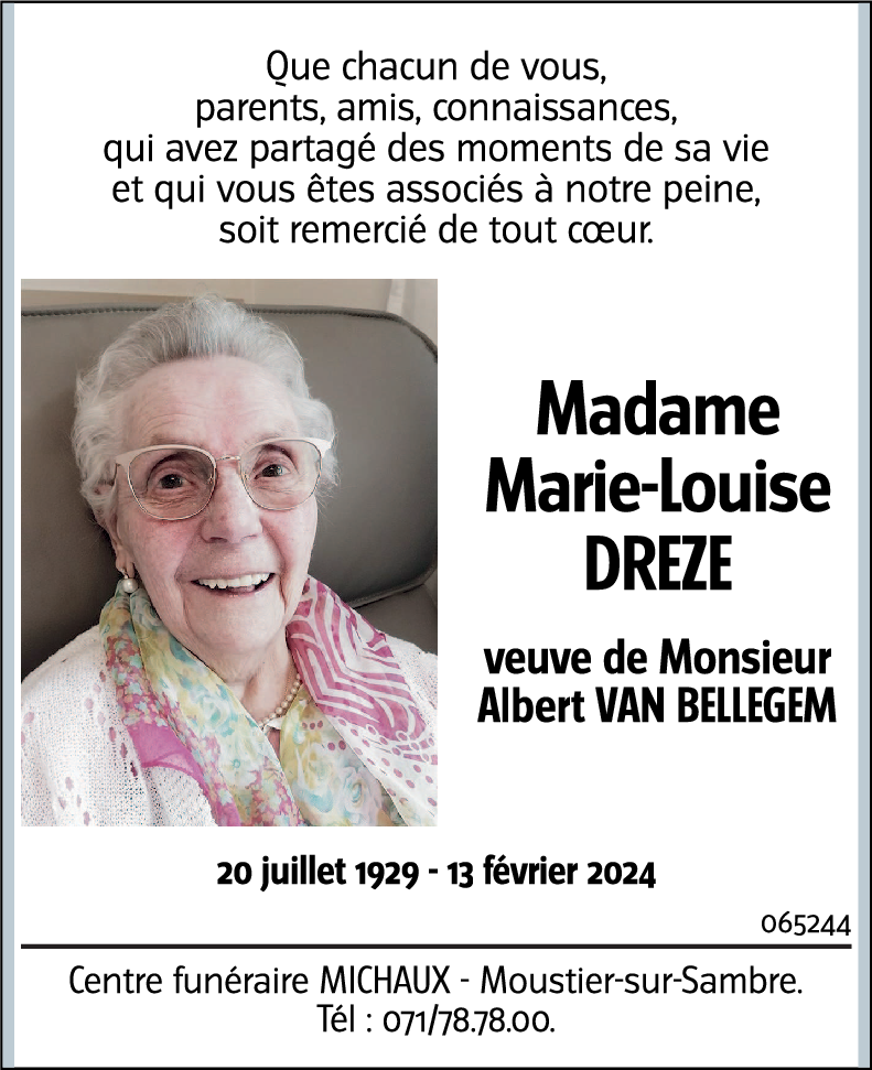 Marie-Louise DREZE