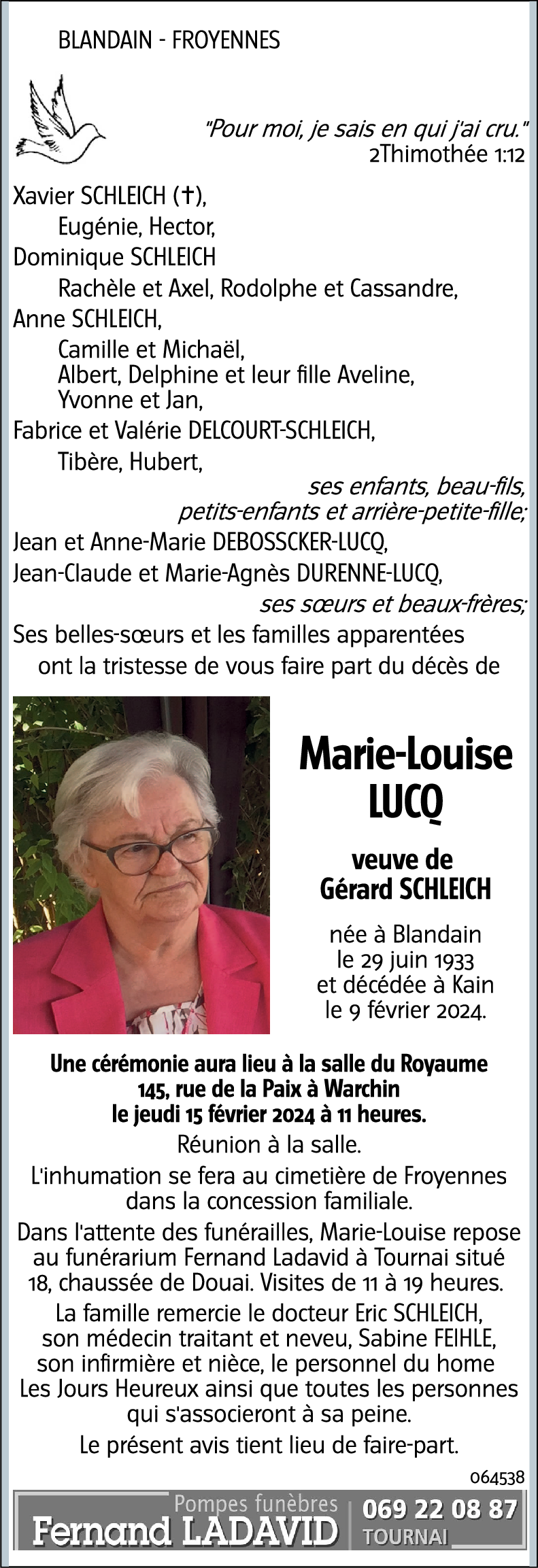 Marie-Louise LUCQ