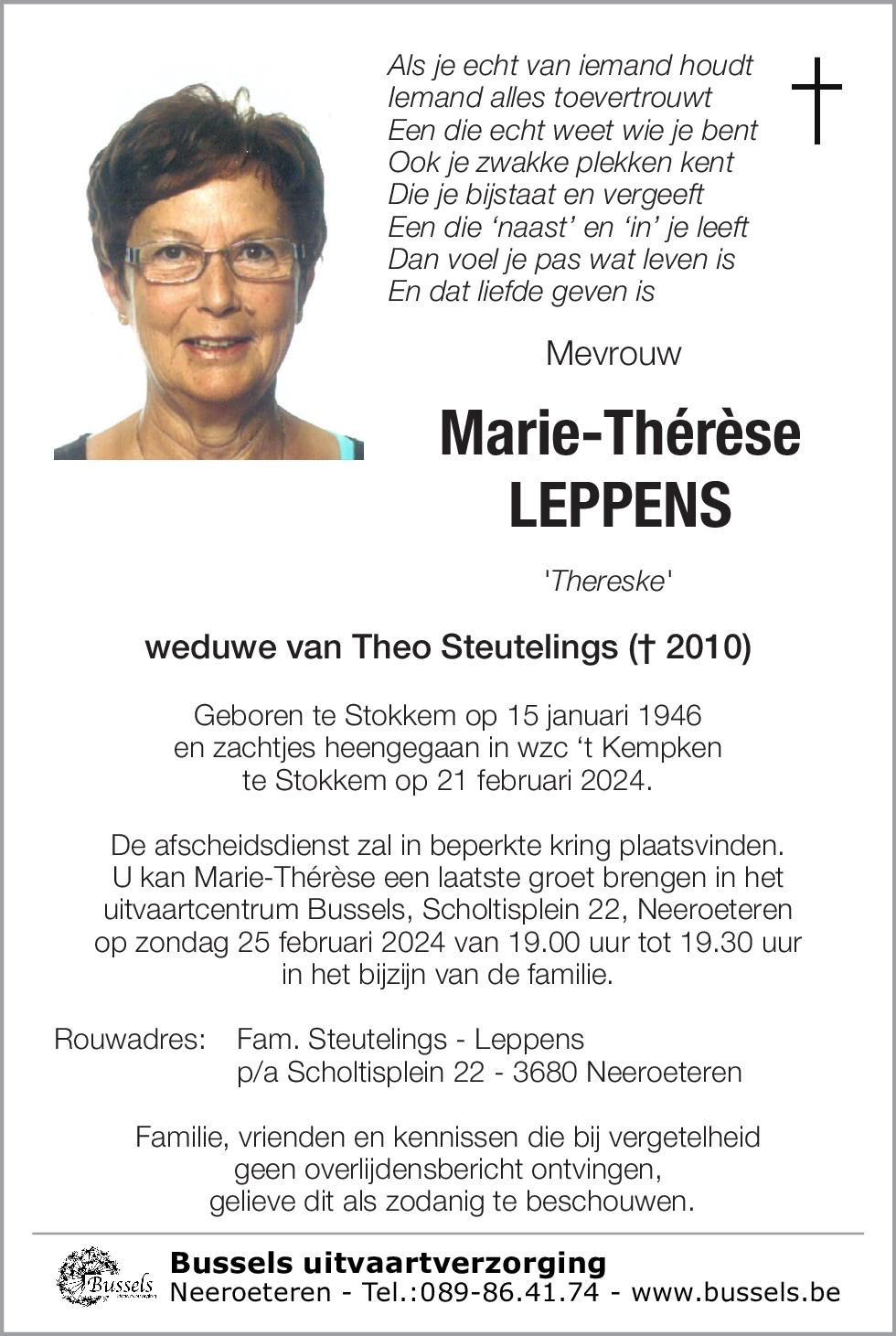 Marie-Thérèse LEPPENS