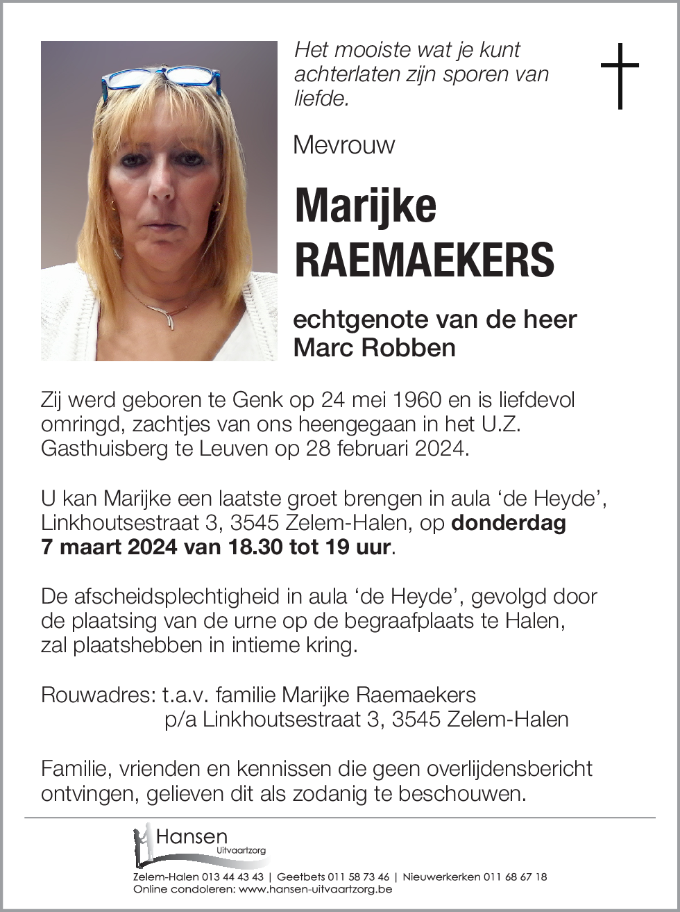 Marijke Raemaekers