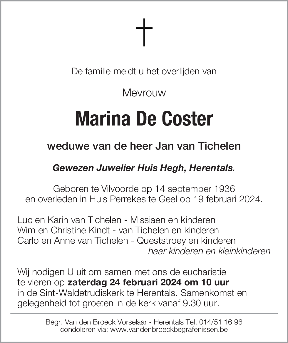 Marina De Coster