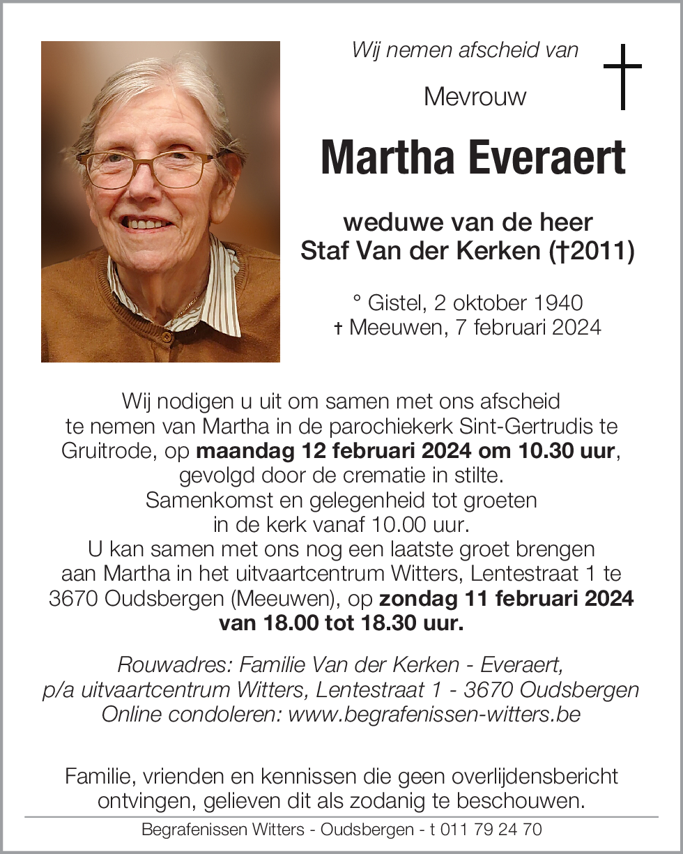 Martha Everaert