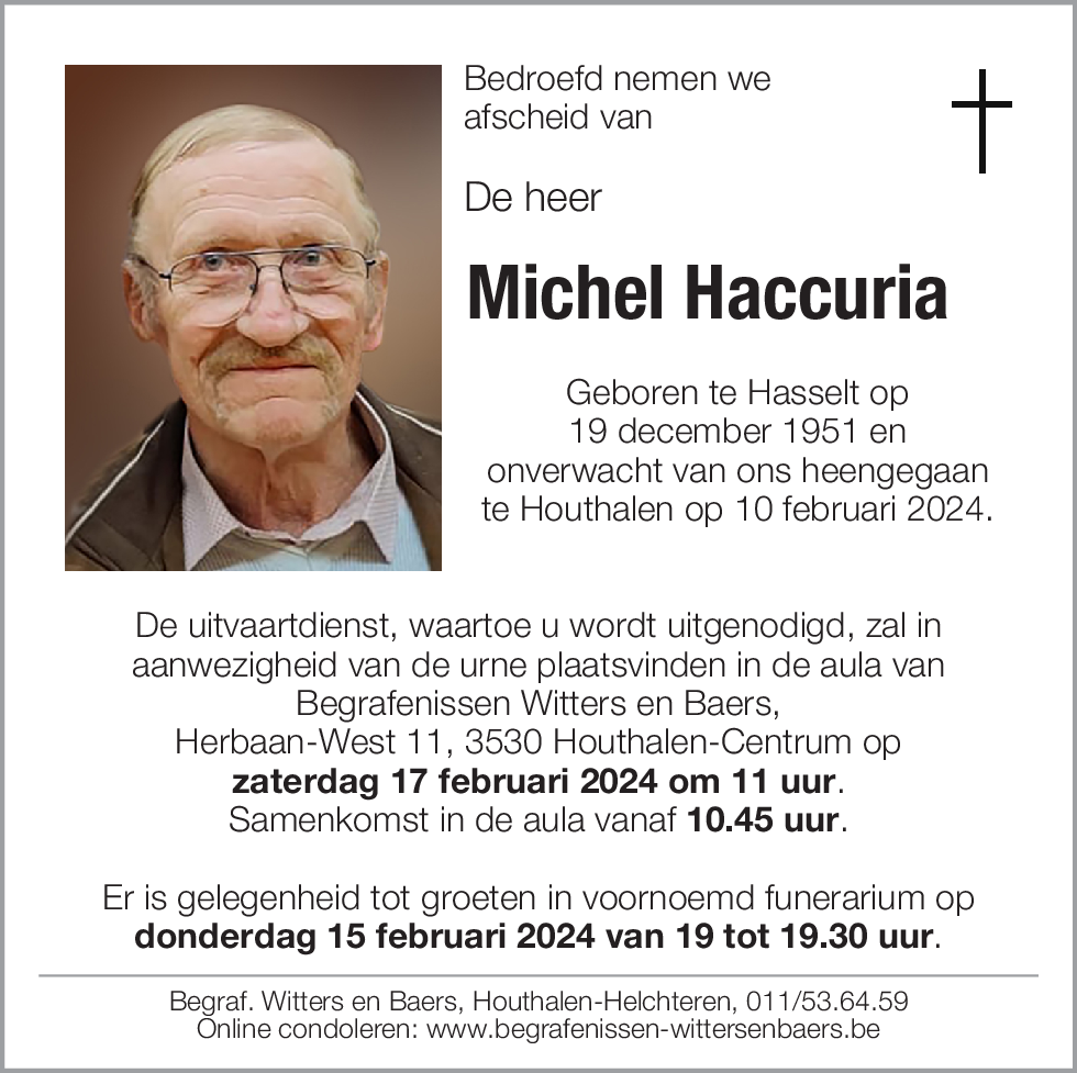 Michel Haccuria