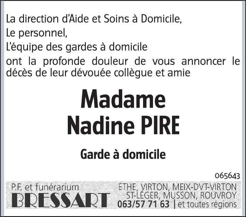 Nadine PIRE