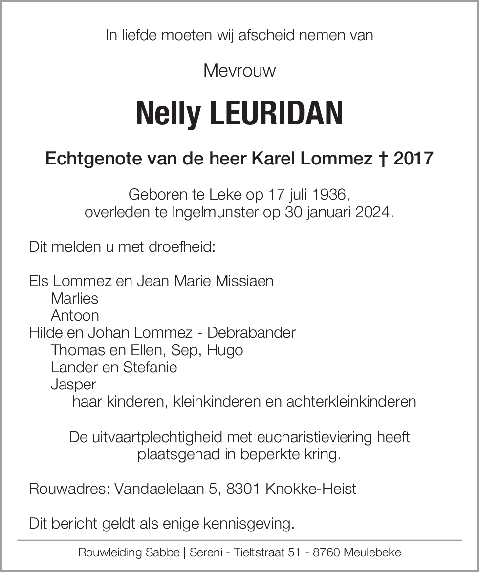 Nelly Leuridan