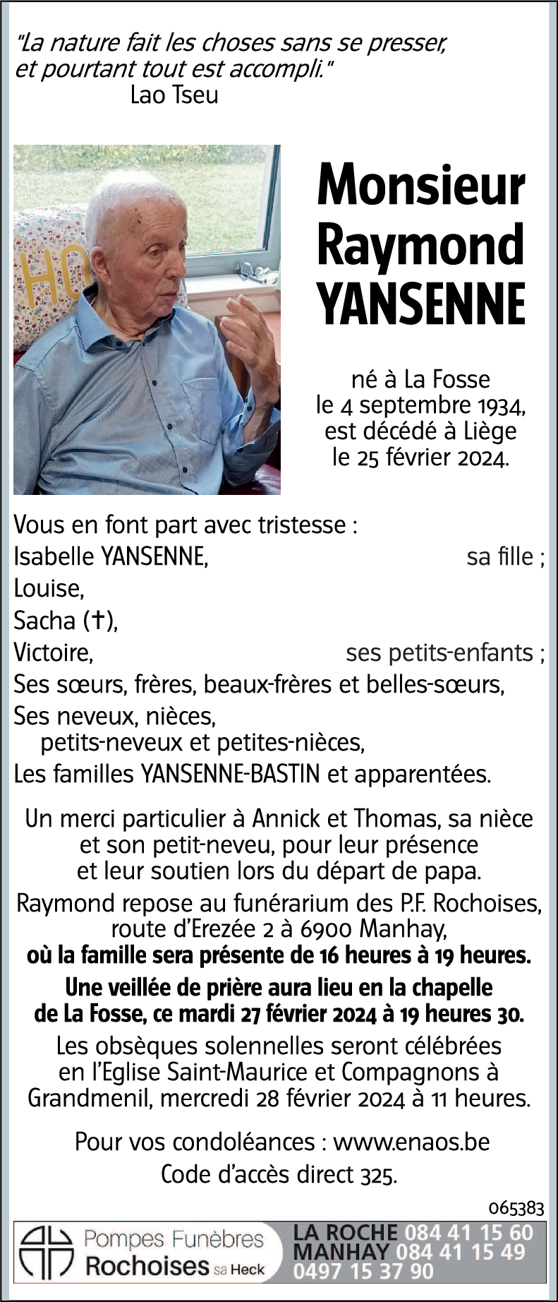 Raymond Yansenne