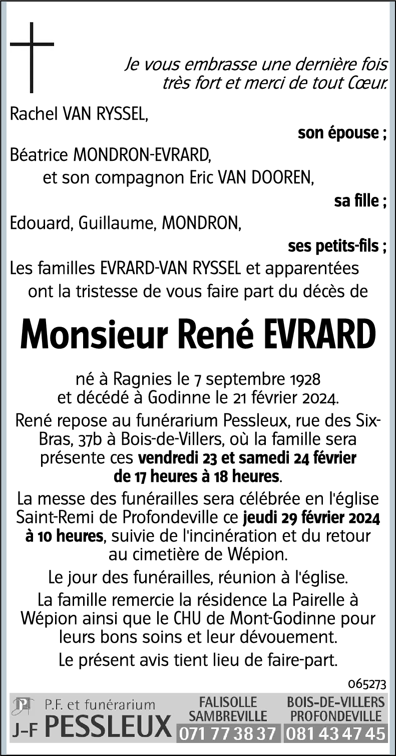 René EVRARD