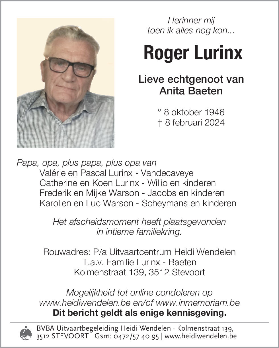 Roger Lurinx