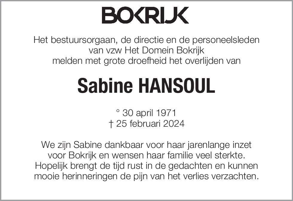 Sabine Hansoul