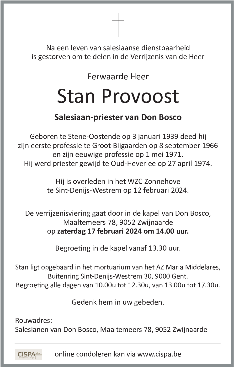 Stan Provoost