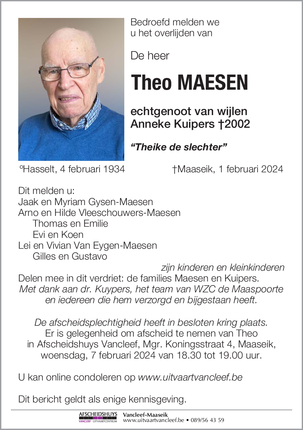 Theo Maesen