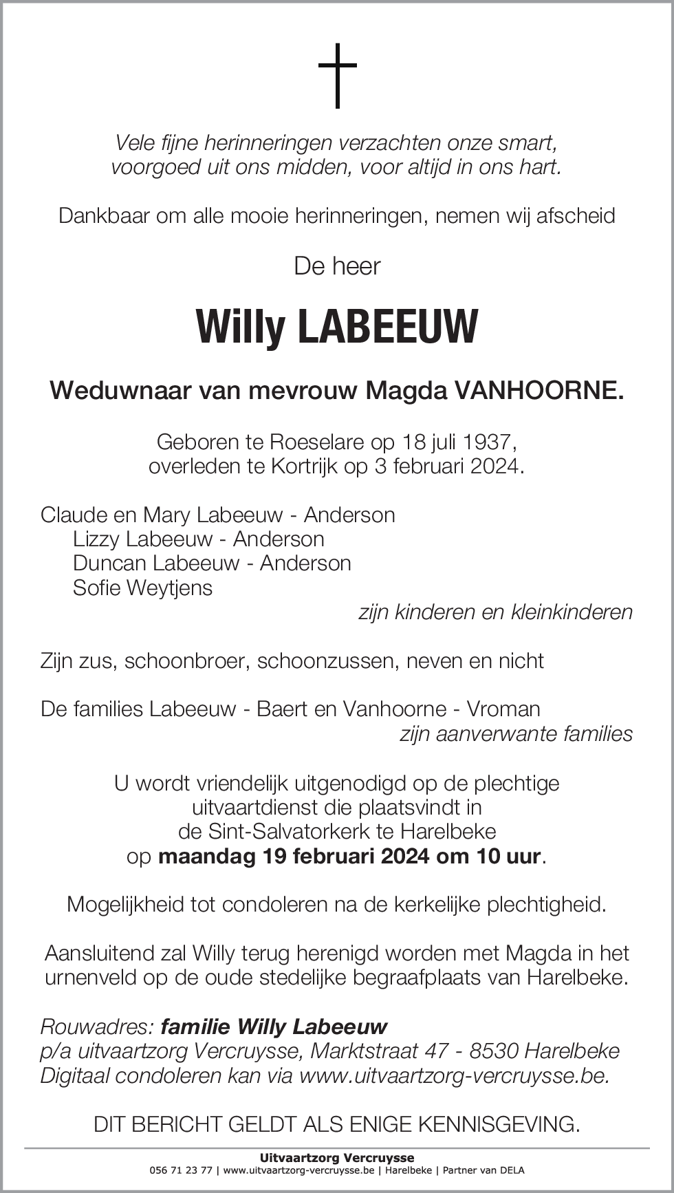 Willy Labeeuw