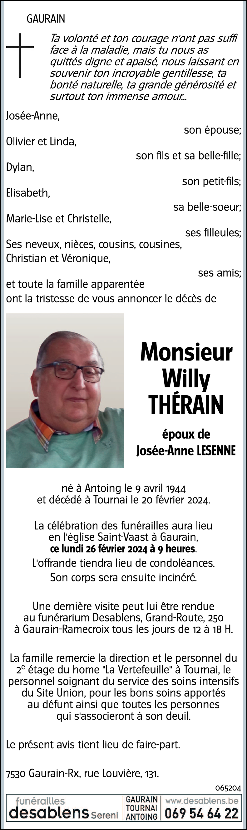 Willy THÉRAIN