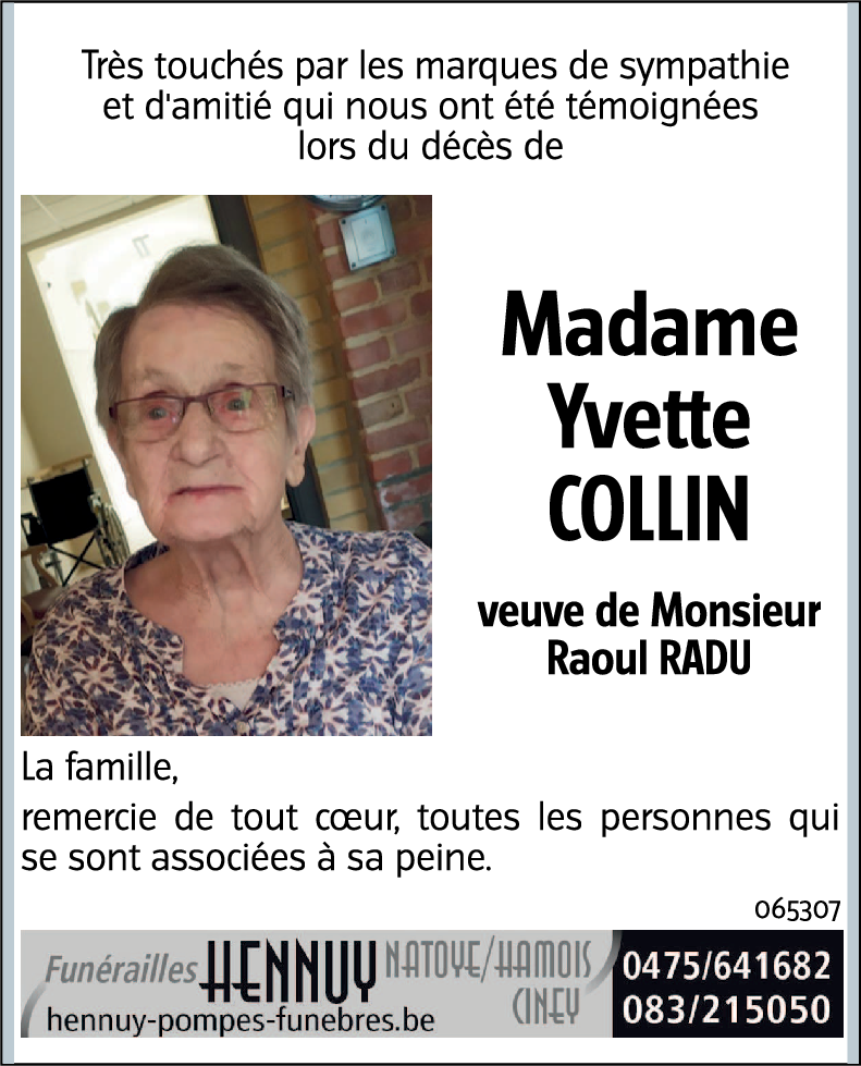 Yvette COLLIN