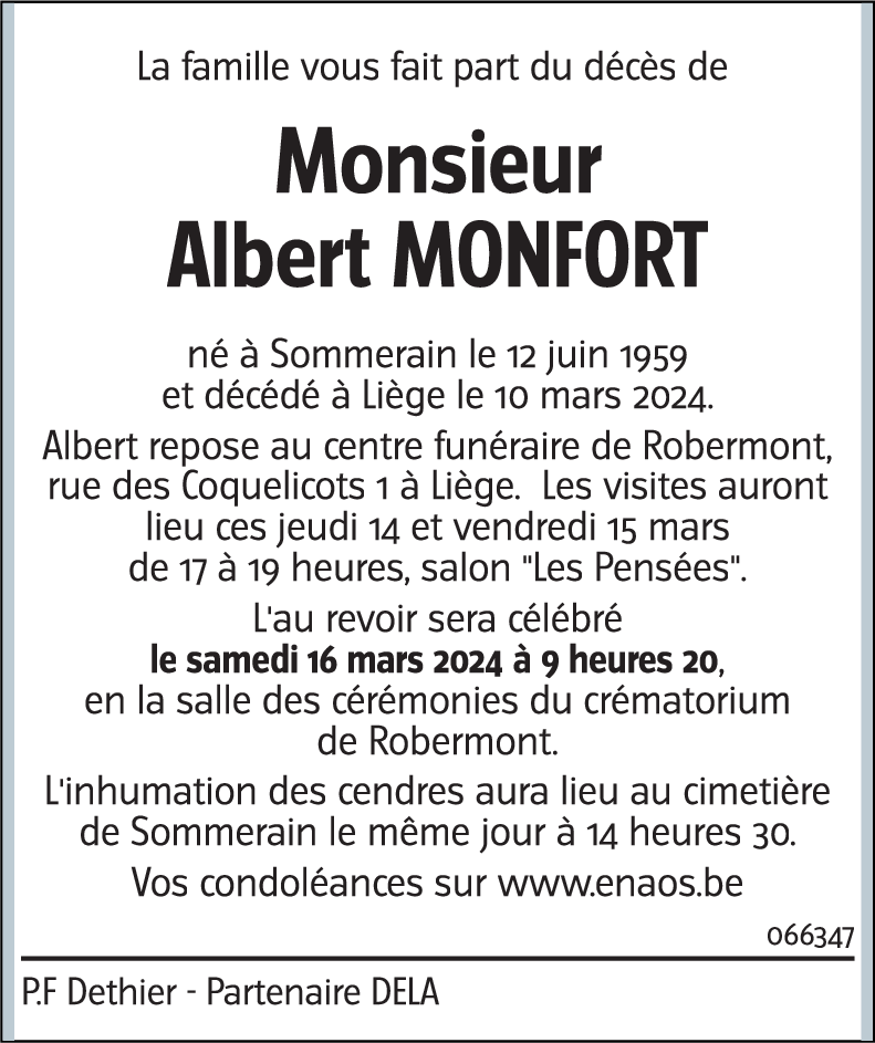 Albert MONFORT