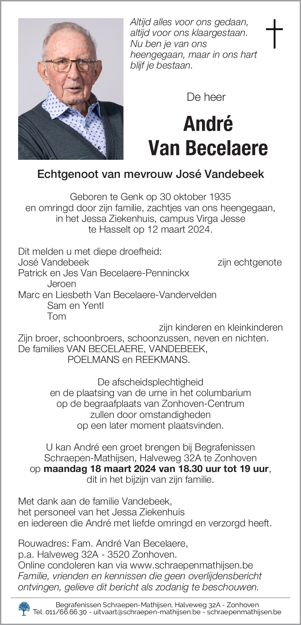 André Van Becelaere