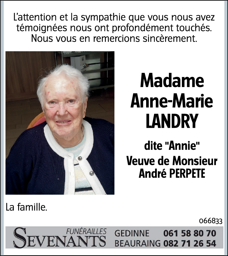 Anne-Marie LANDRY