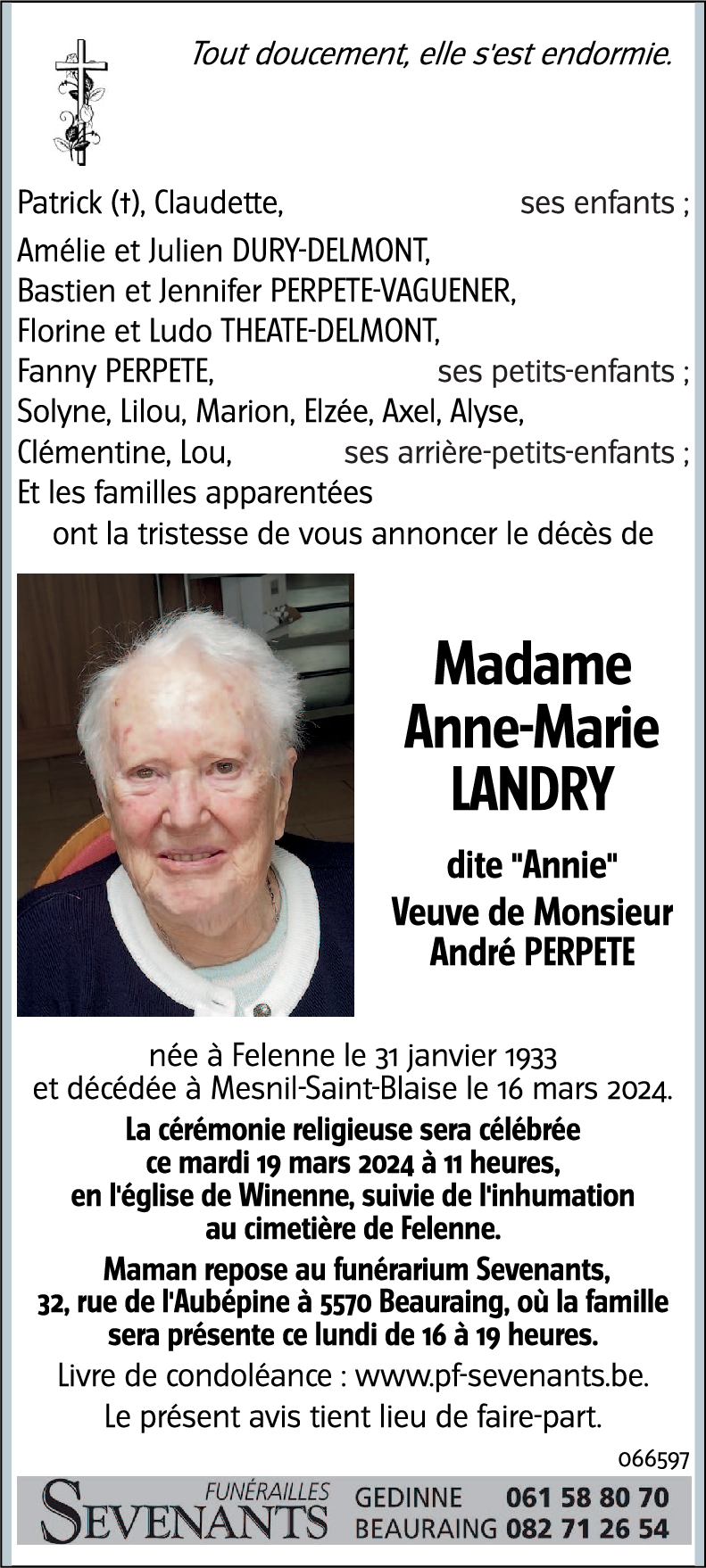 Anne-Marie LANDRY