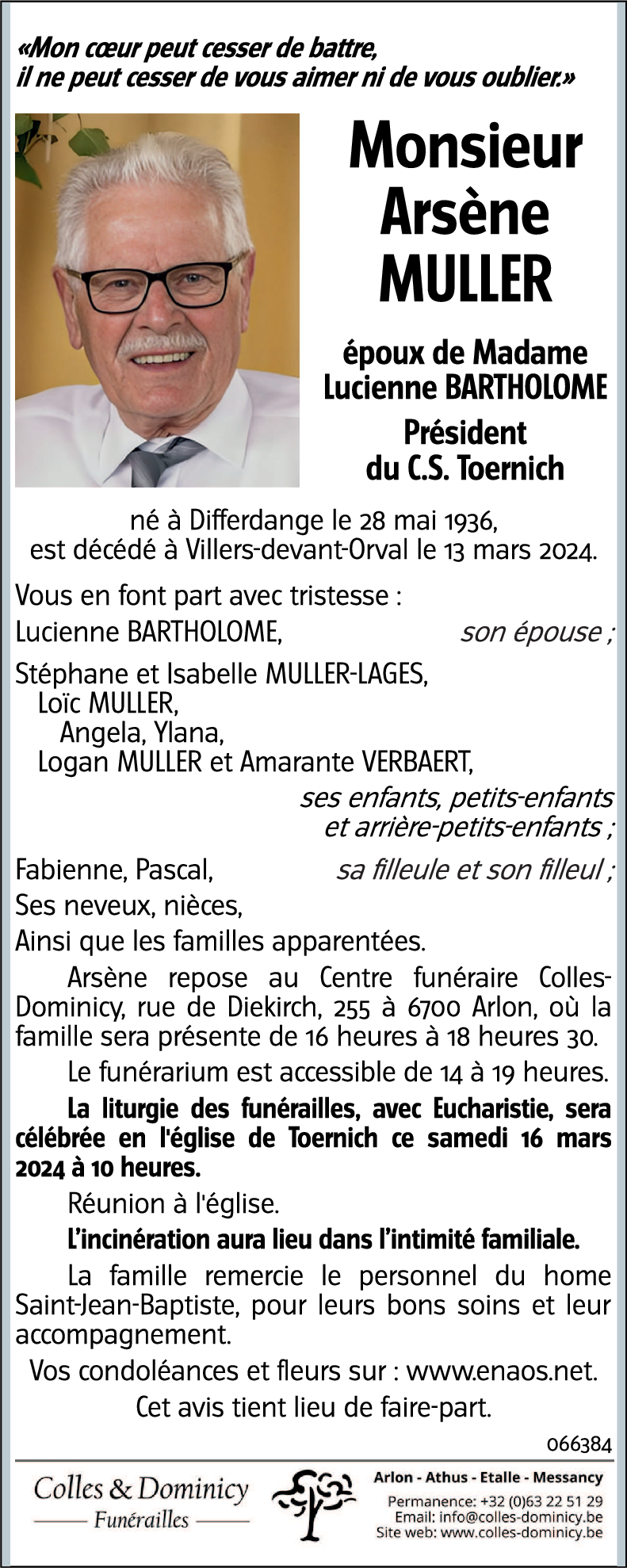 Arsène MULLER
