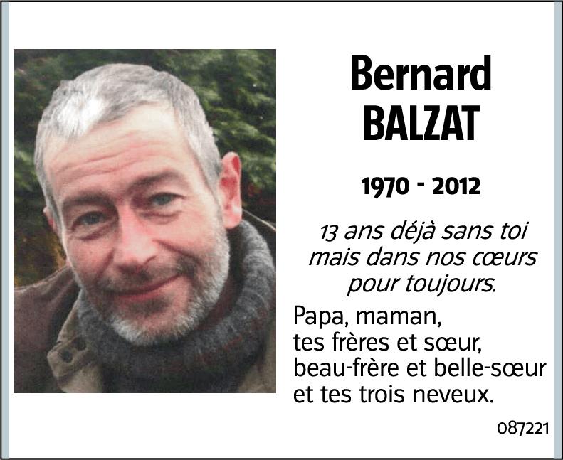 Bernard BALZAT