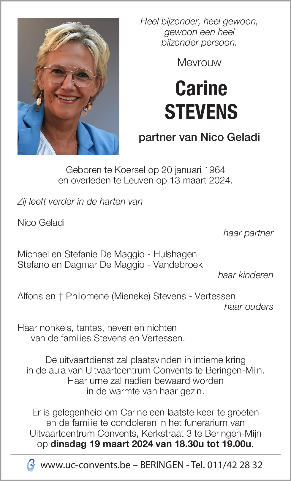 Carine Stevens