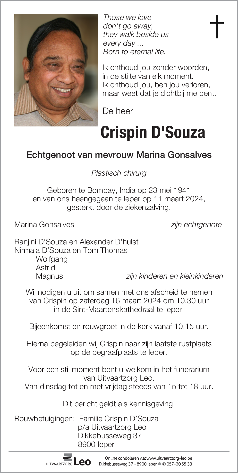 Crispin D'Souza