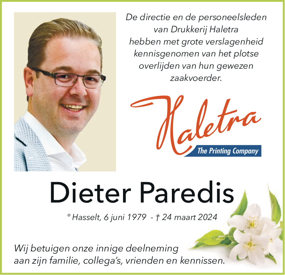 Dieter Paredis