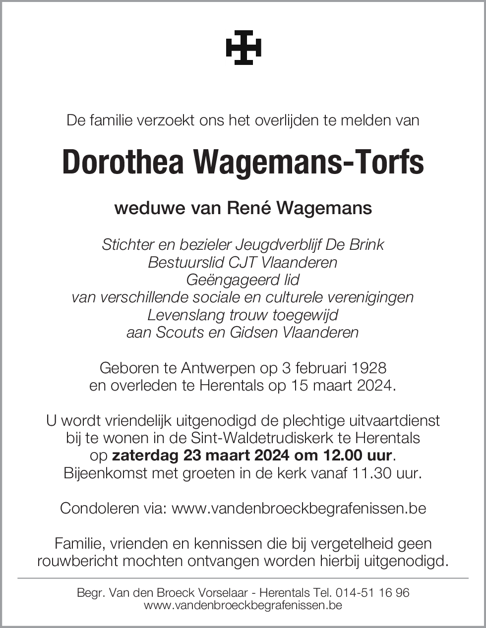 Dorothea Wagemans-Torfs