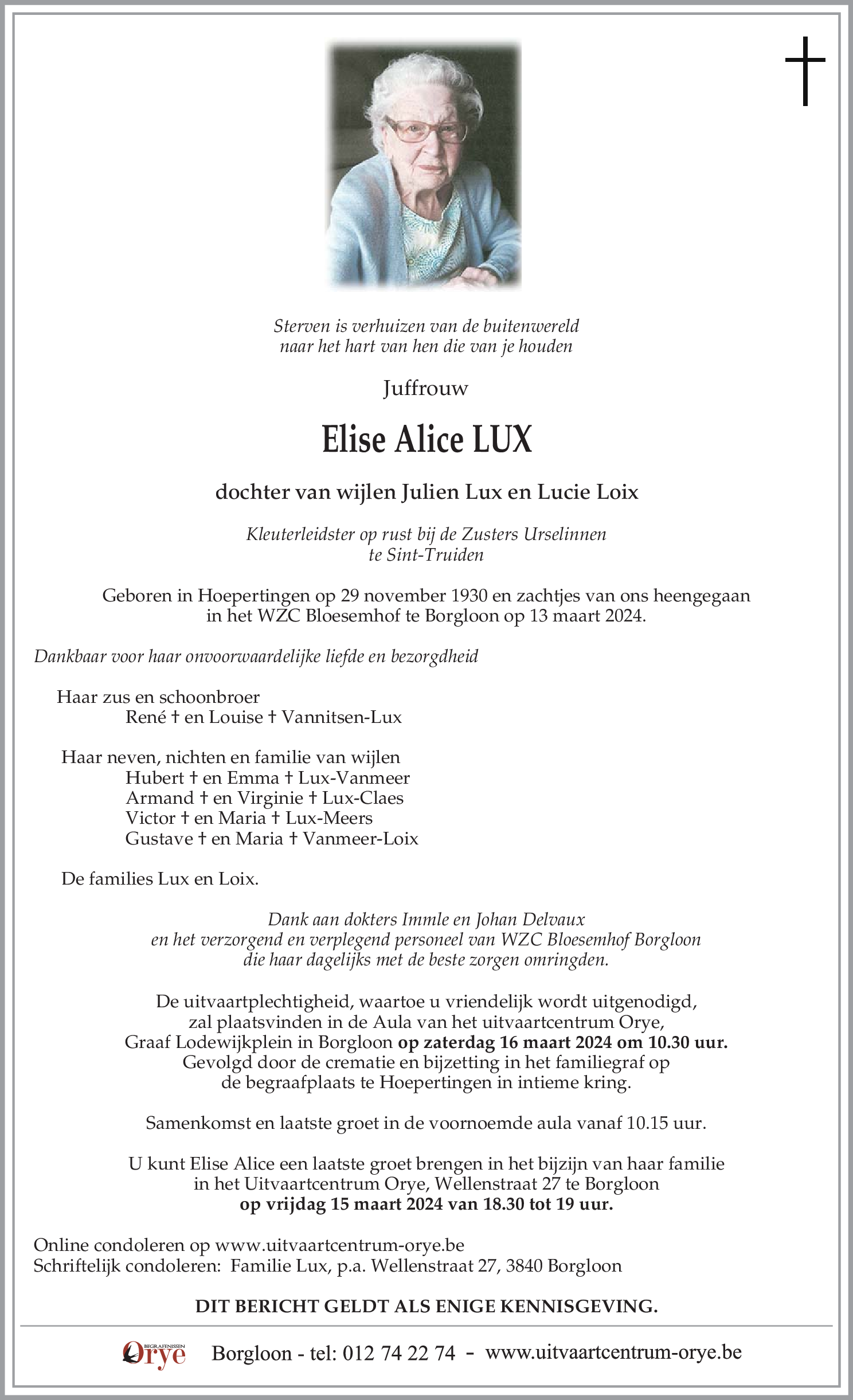Elise Alice Lux