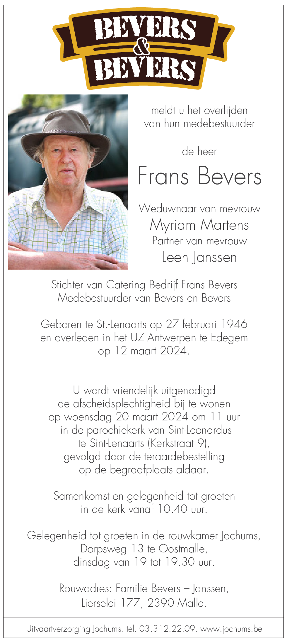 Frans Bevers