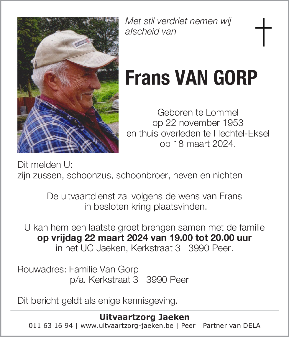 Frans Van Gorp