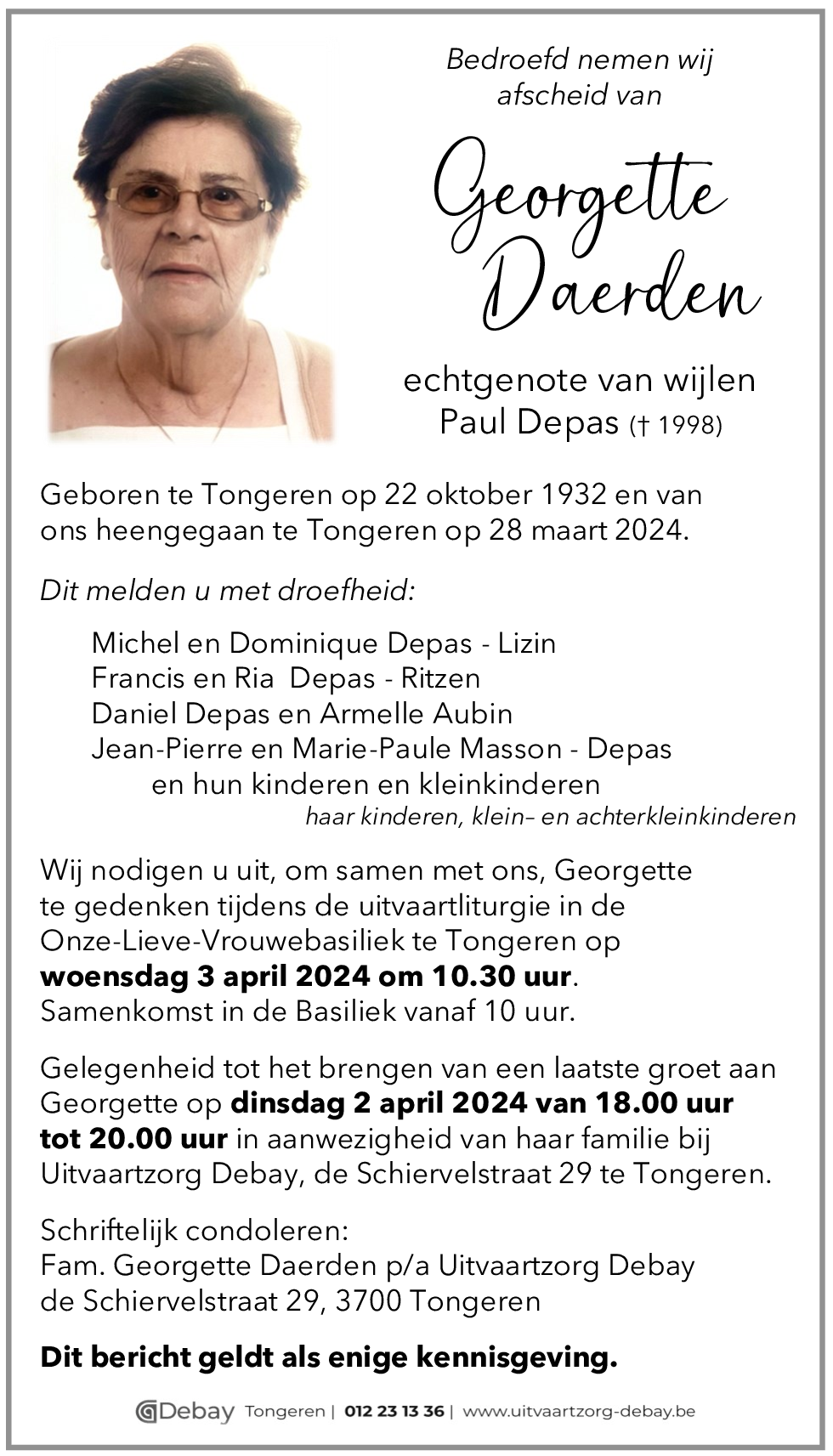 Georgette Daerden