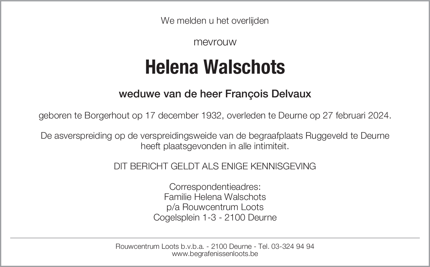 Helena Walschots